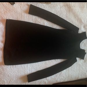 Vestique Black Sweater Dress